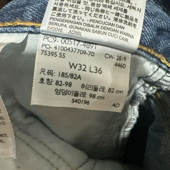 Levis 517 Mens Bootcut Jeans Size 32 Medium Wash Blue Denim Slim Fit - Picture 3 of 11